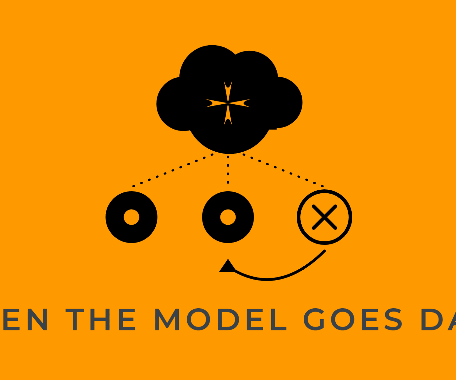 When the model goes dark